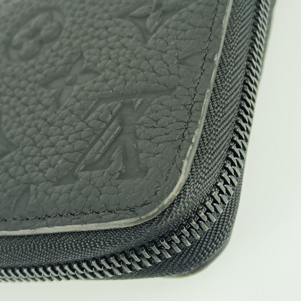 LOUIS VUITTON Louis Vuitton Zippy Wallet Horizontal Long M11721 Black Taurillon - Picture 6 of 10